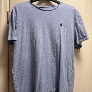 Polo Ralph Lauren Classic-Fit Jersey Crew Neck T-Shirt XL (Light Blue)